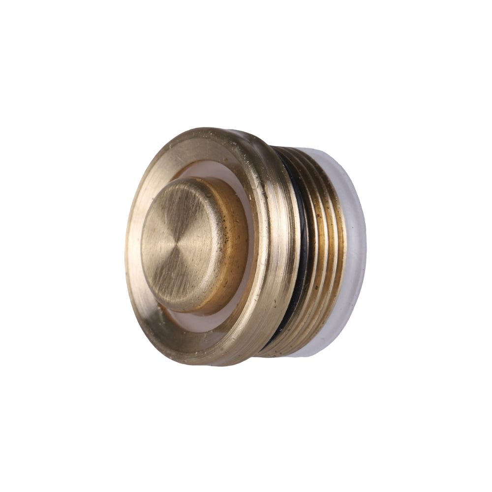 brass button