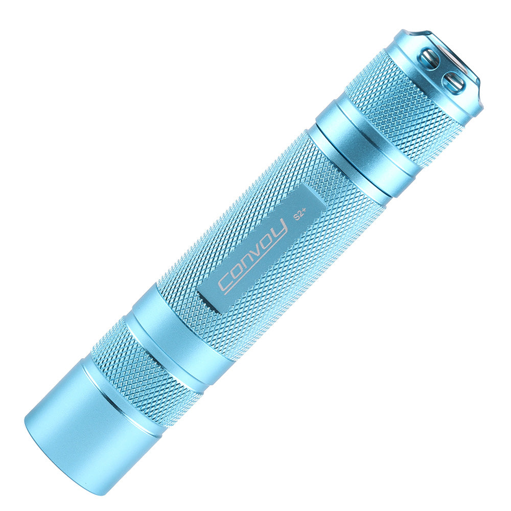 Convoy S2  cyan 18650 flashlight