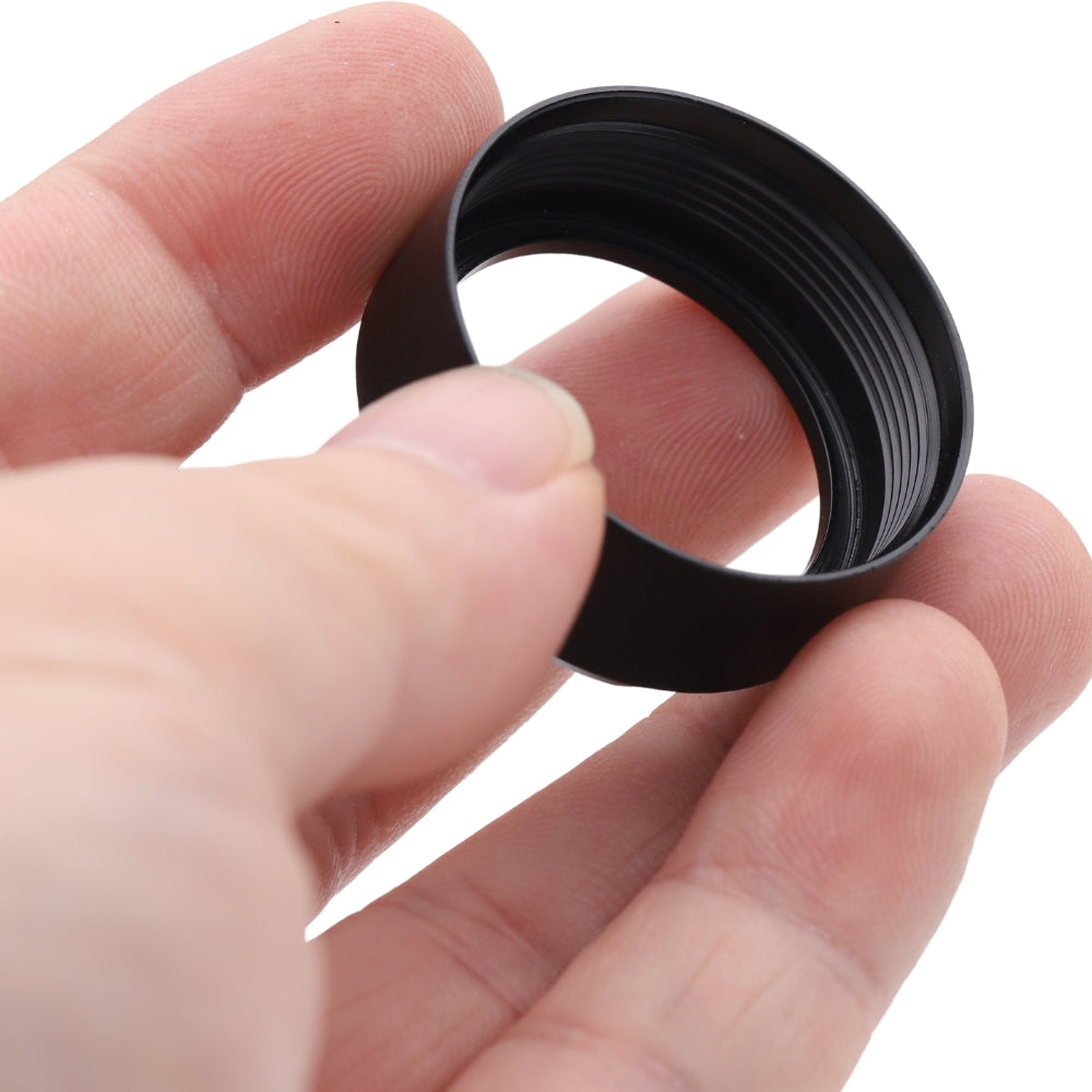 black stainless steel bezel, suitable for T8 S14 flashlight