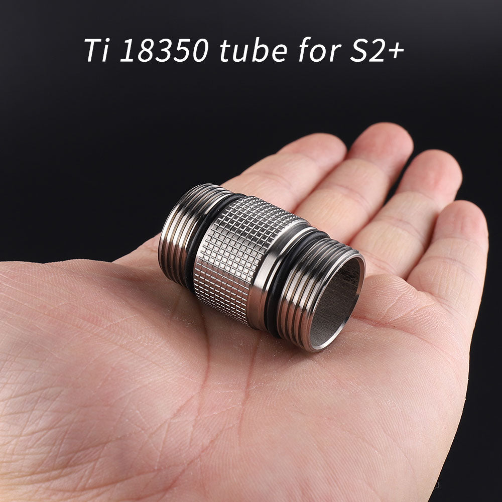 glossy titanium alloy S2  18350 tube
