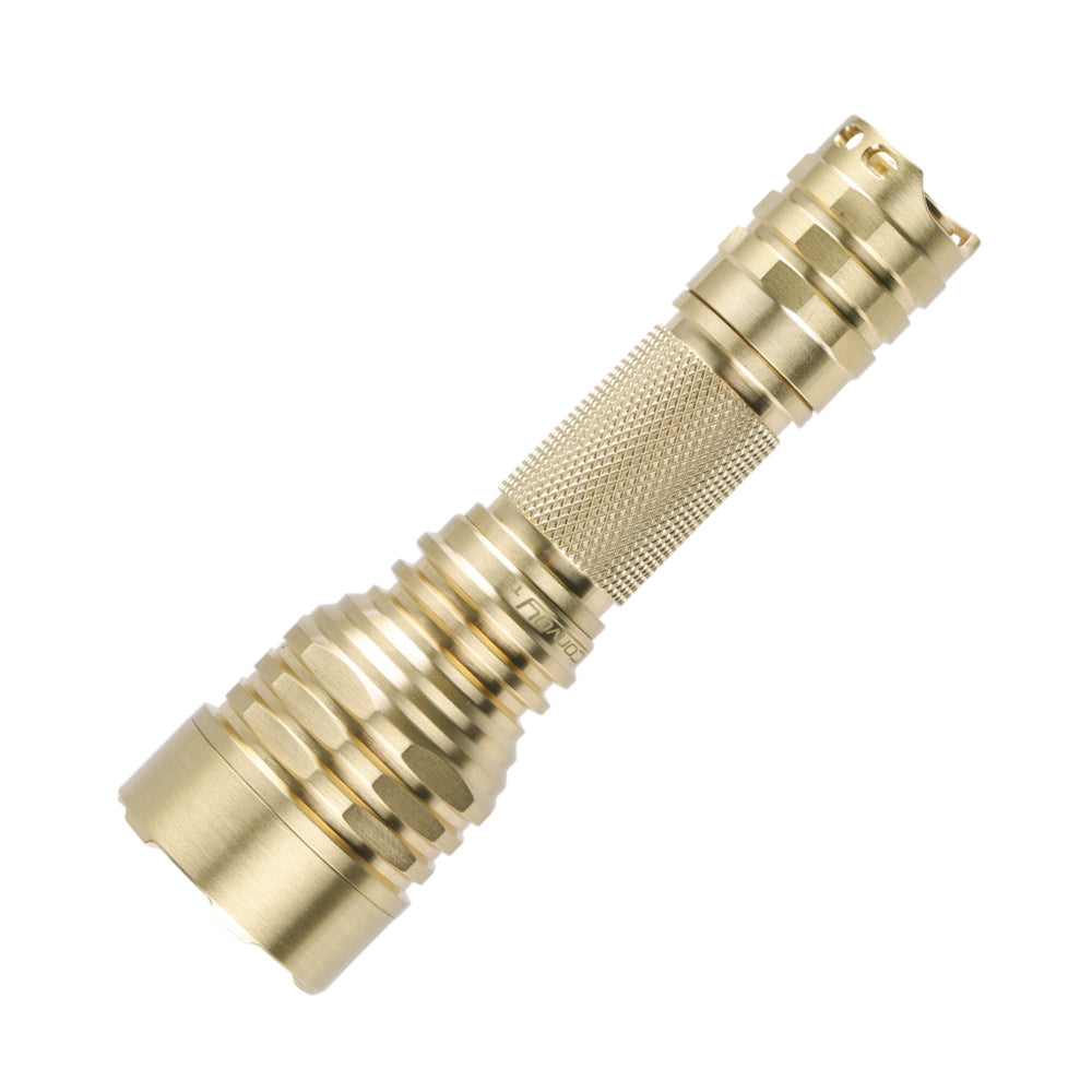 Convoy T8 brass AA 14500 flashlight