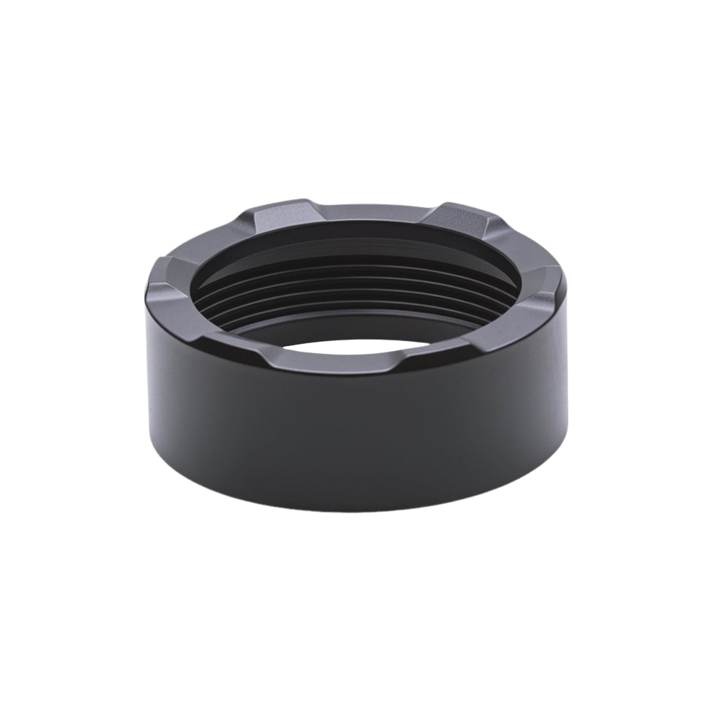 black stainless steel bezel, suitable for T8 S14 flashlight
