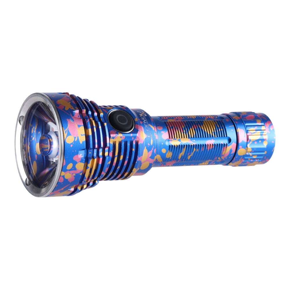 Convoy M21K Camouflage blue 21700 flashlight