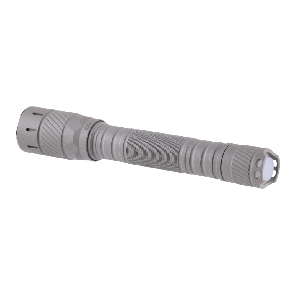 Convoy T4 micro-arc oxidation gray AA 14500 flashlight