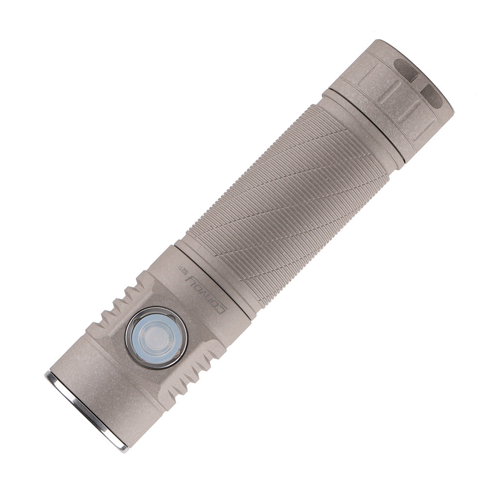 Convoy S21E MAO gray 21700 flashlight