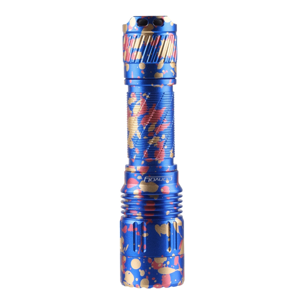 Convoy T6 camouflage blue AA 14500 flashlight