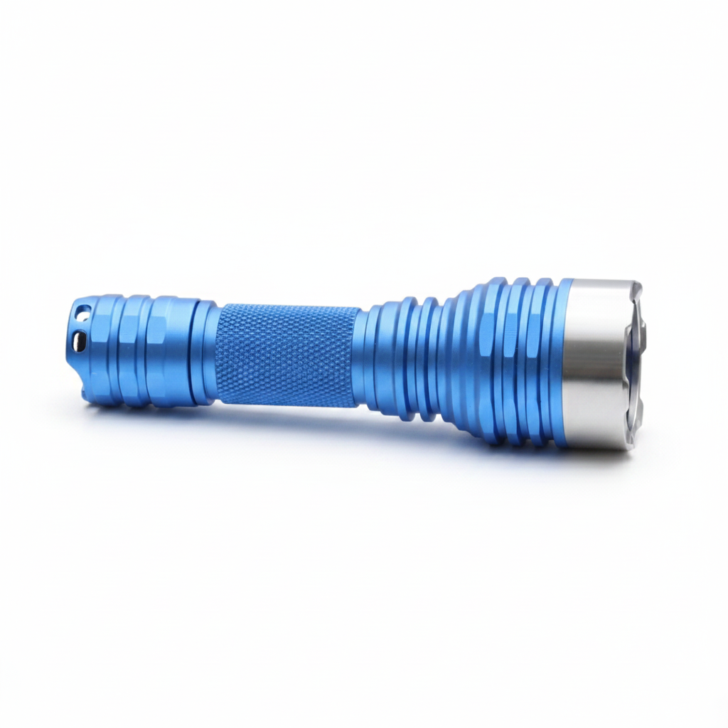 Silver stainless steel bezel, suitable for T8 S14 flashlight