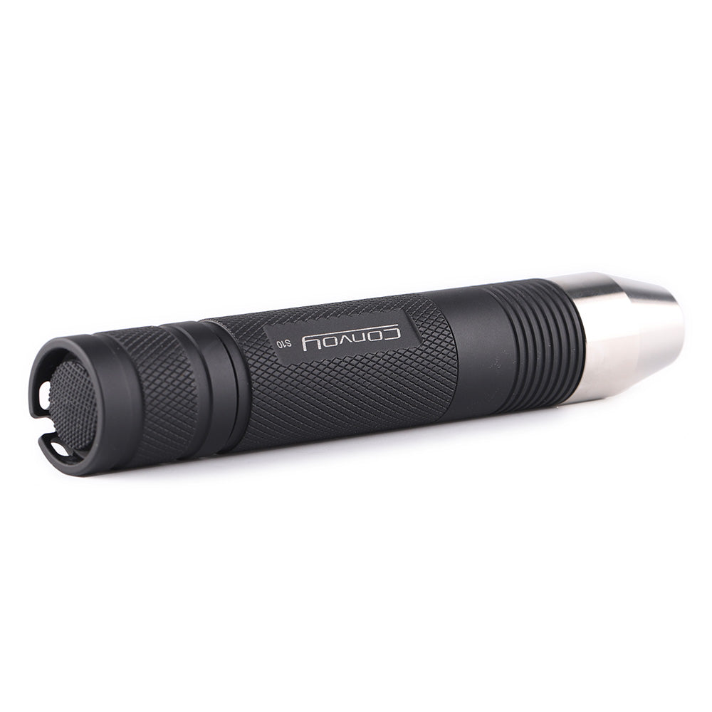 Convoy S10 18650 flashlight,519A R9080 high CRI