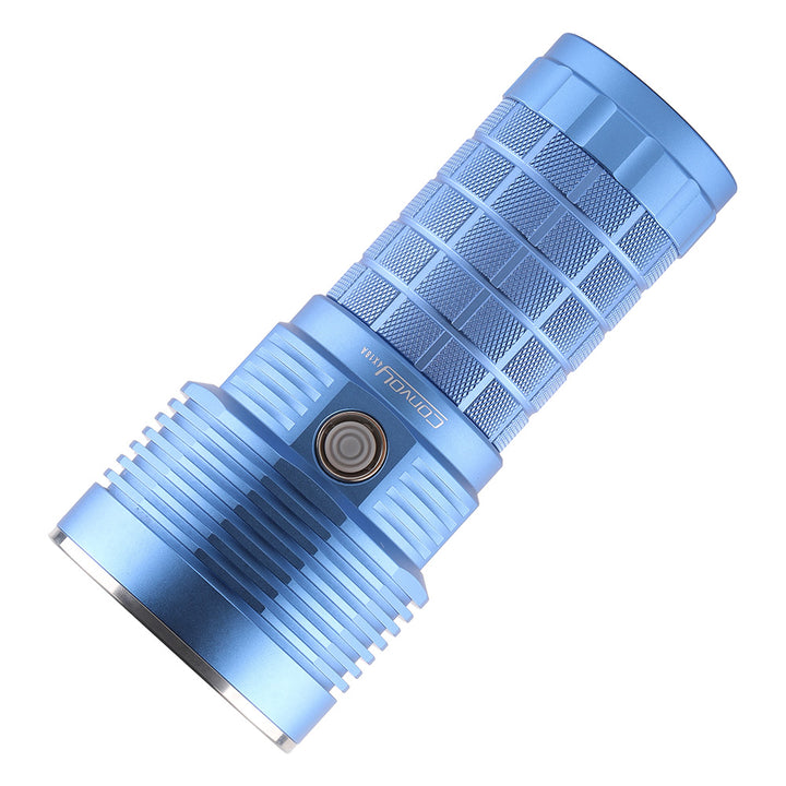 Convoy 4X18A blue 18650 flashlight