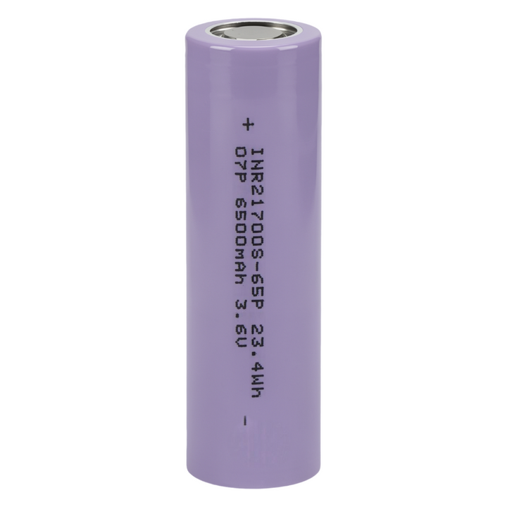 LINKDATA INR21700S-65P 6500mAh 21700 Lithium Battery Cell | High Power Rechargeable Li-ion Cell