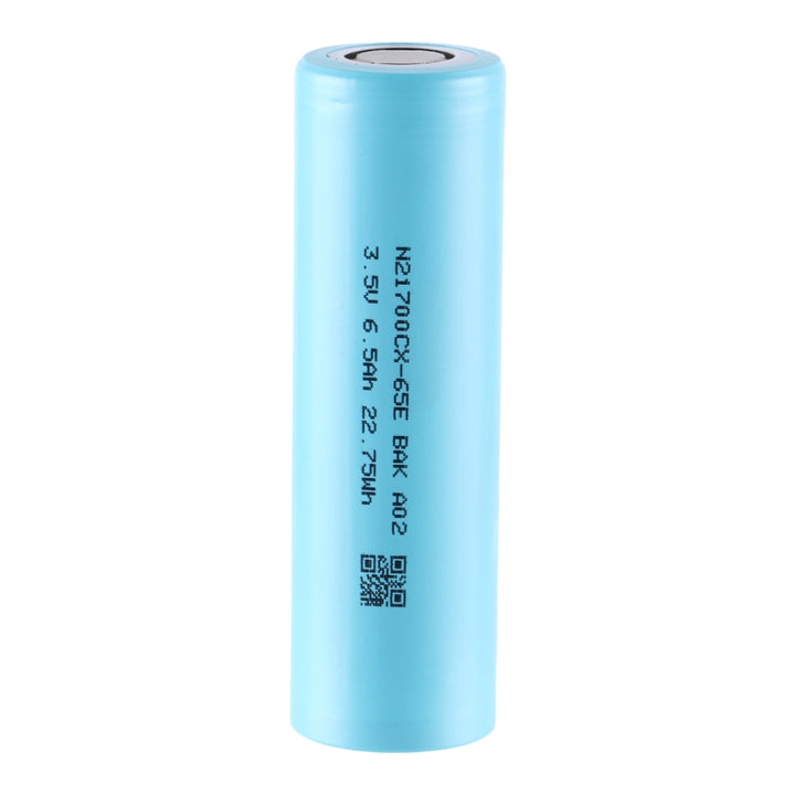 BAK N21700CX-65E 21700 lithium battery , 6500mAh ,max output 19A