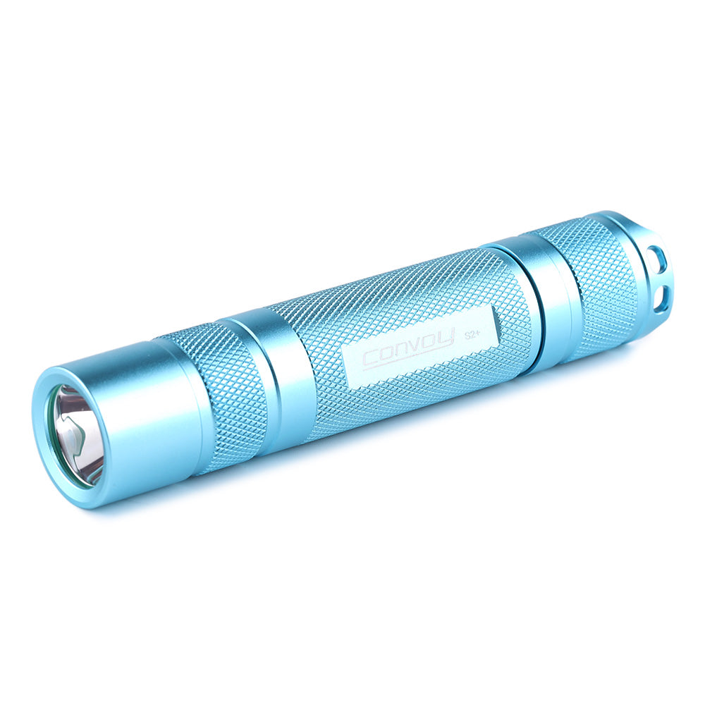 Convoy S2  cyan 18650 flashlight