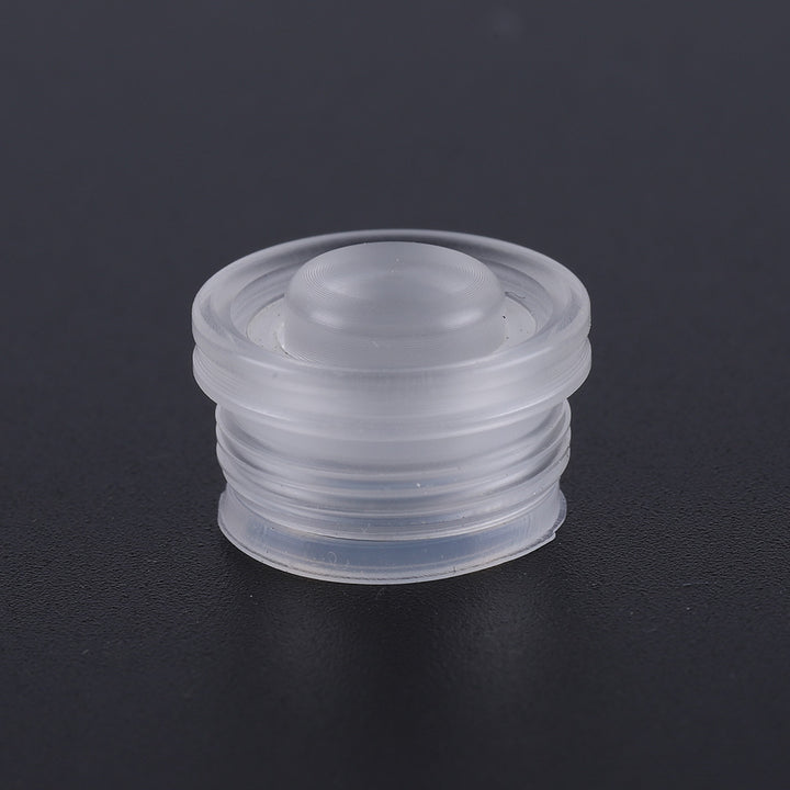 Acrylic transparent button