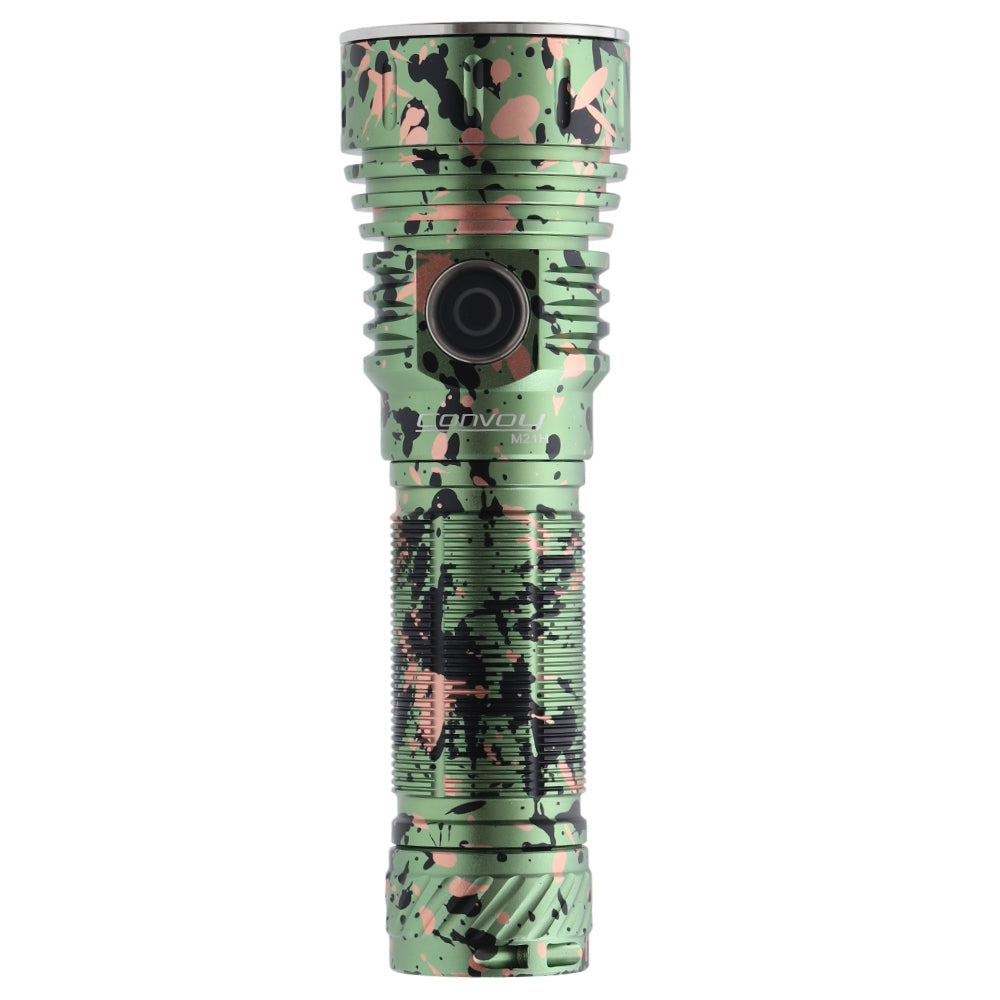 Convoy M21H camouflage green 21700 flashlight