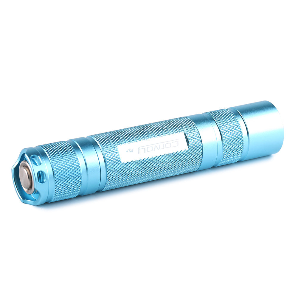 Convoy S2  cyan 18650 flashlight