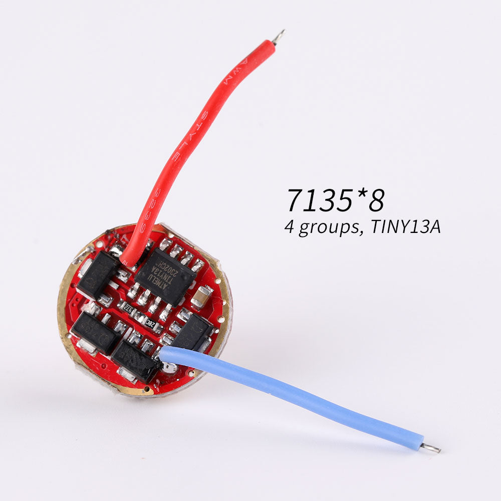 17mm 7135*8 4groups driver Attiny 13A