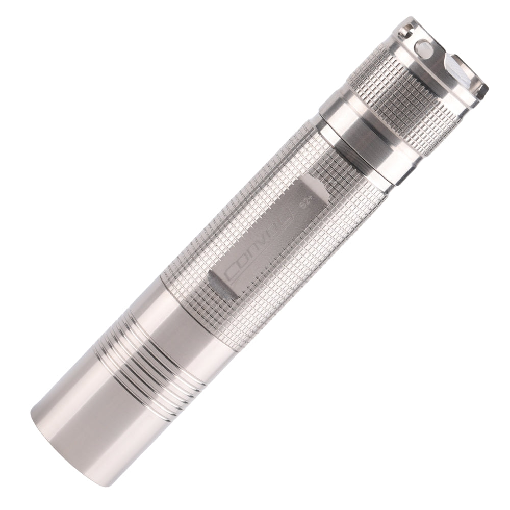 Convoy S2  glossy titanium alloy 18650 flashlight