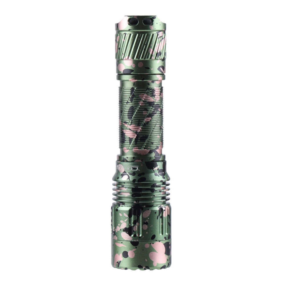 Convoy T6 camouflage green AA 14500 flashlight