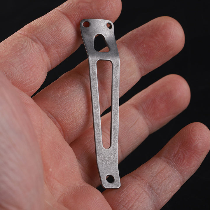 stonewash stainless steel clip ,  for S2  / S3 / C8