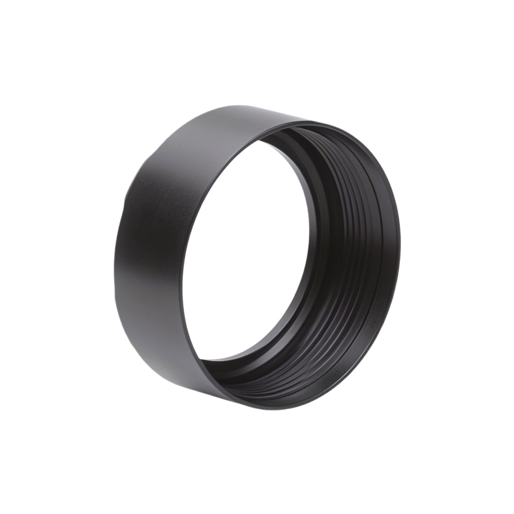 black stainless steel bezel, suitable for T8 S14 flashlight