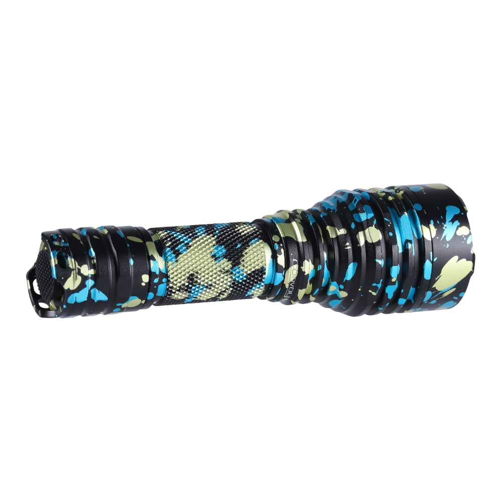 Convoy T8 camouflage black AA 14500 flashlight